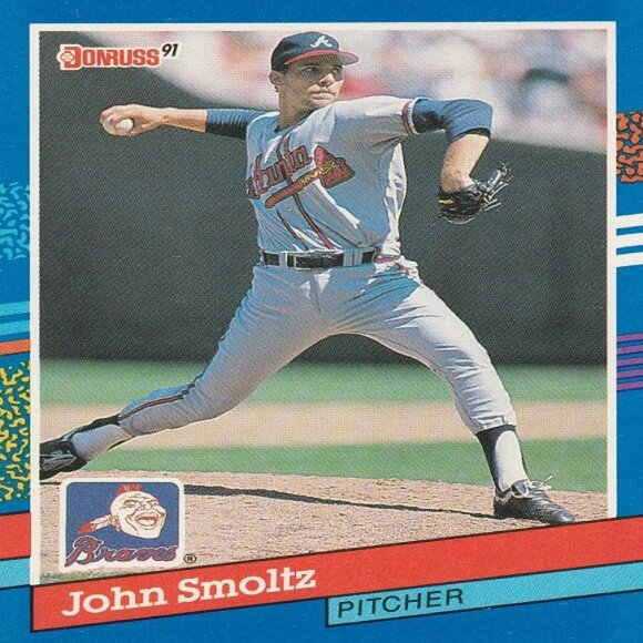 John Smoltz - Atlanta Braves MLB Card Collection - 5 Card Set - Picture 6 of 6